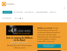 Tablet Screenshot of childsafe-sa.org